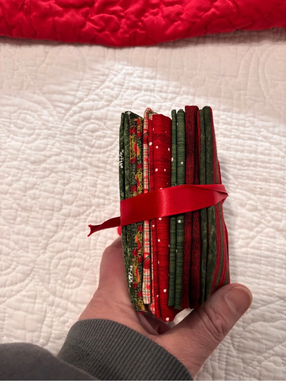 Holiday quilt squares